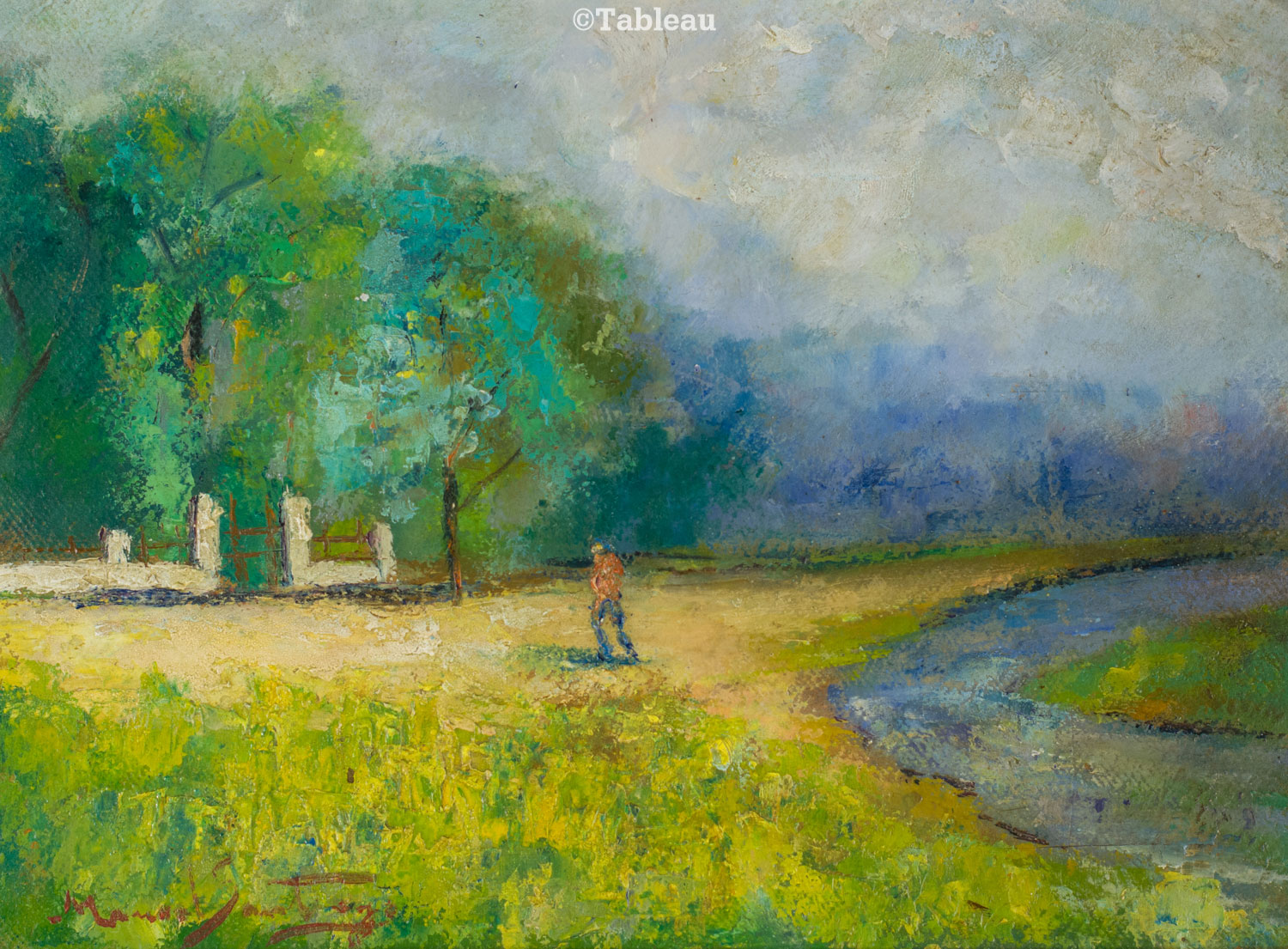Manoel Santiago - Paisagem