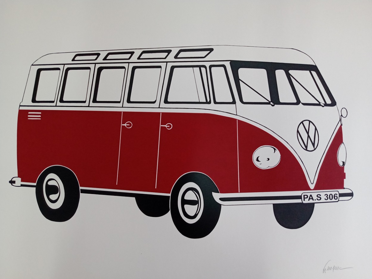 Kombi vermelha