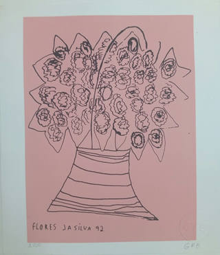 José Antônio da Silva - Vaso com flores