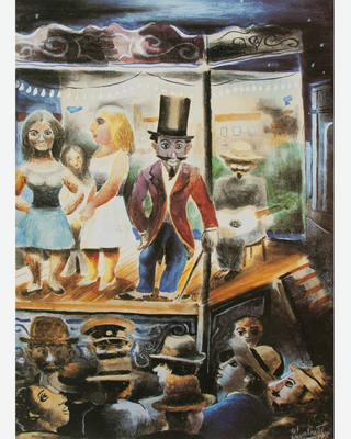 Emiliano di Cavalcanti - Teatro Mambembe, ( C. 1930 )