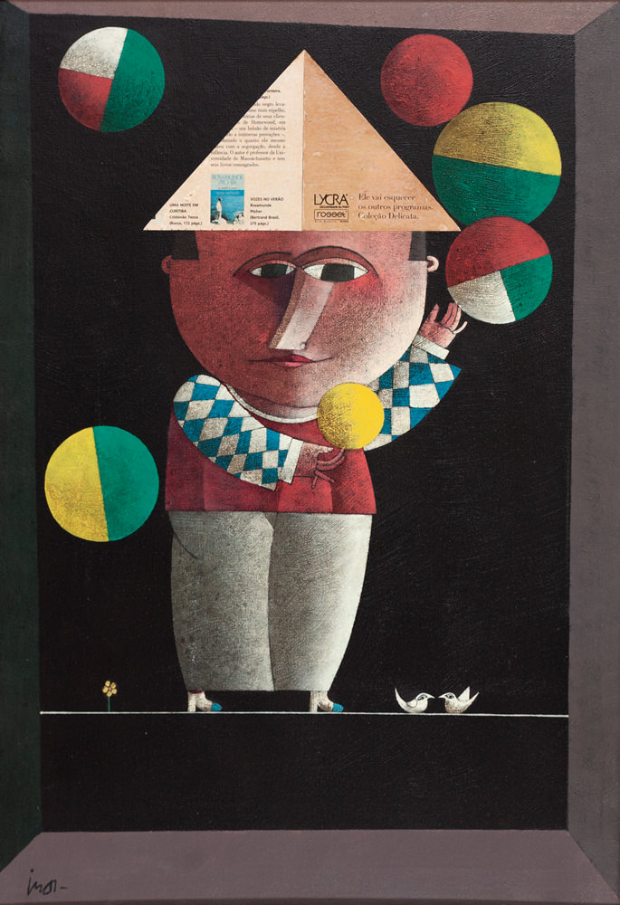 Equilibrista com Chapéu de Jornal