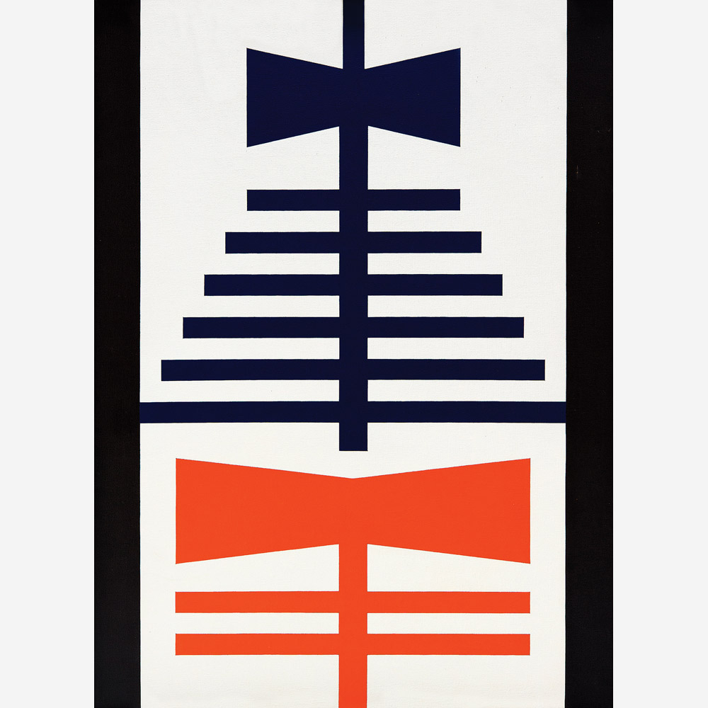 Rubem Valentim - Emblema Logotipo Poético de Cultura Afro Brasileiro n. 6