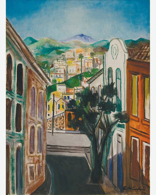 Emiliano di Cavalcanti - Paisagem de Santa Teresa