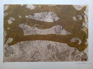 Tomie Ohtake - Abstrato bege