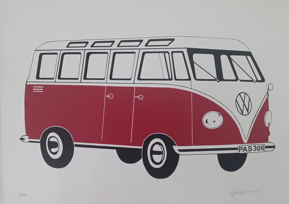 Kleber Ventura - Kombi vermelha