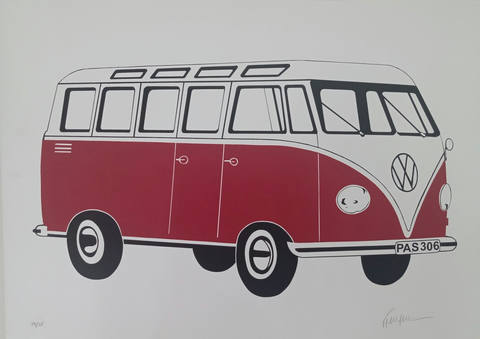 Kombi vermelha