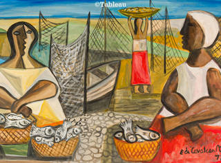 Emiliano di Cavalcanti - Vendedoras de peixes