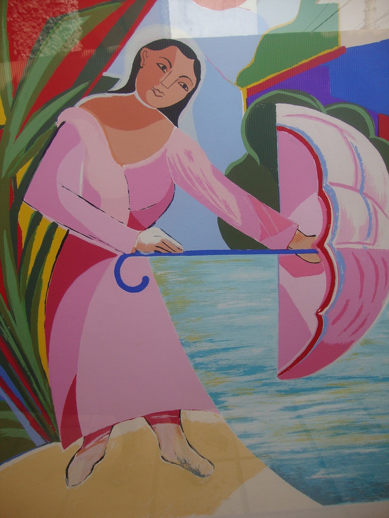 Mulher e Guarda-chuva