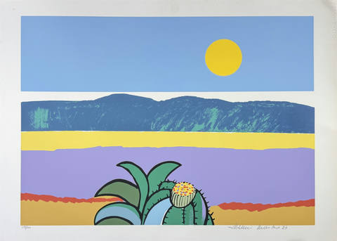 Paisagem com cactus