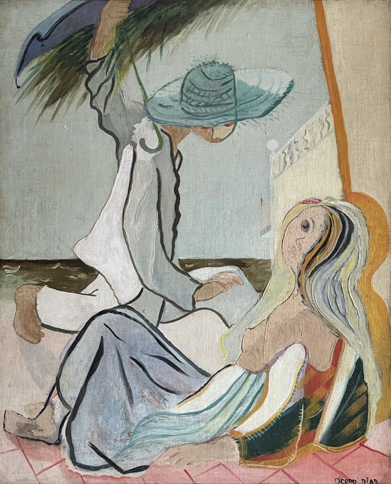 Cícero Dias - Na praia / À la plage