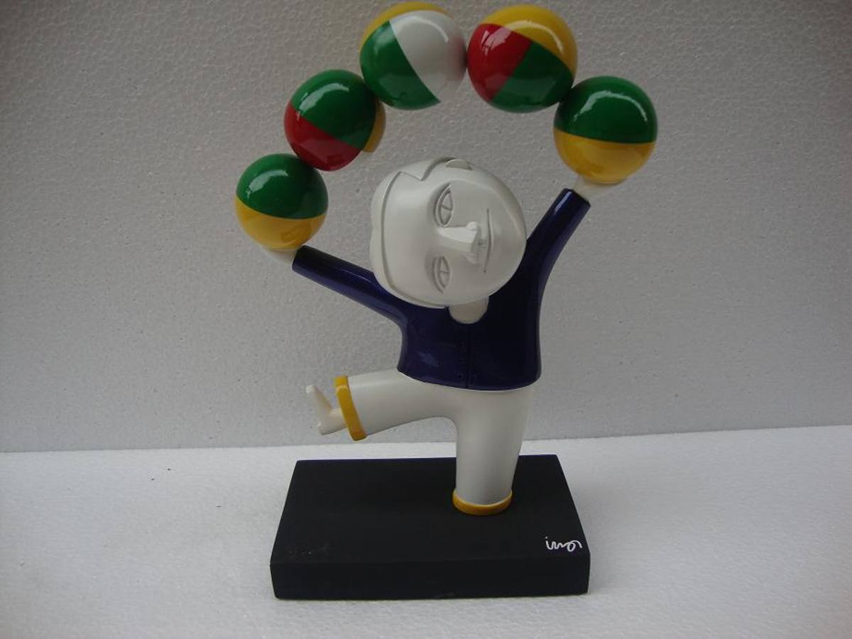 Equilibrista azul