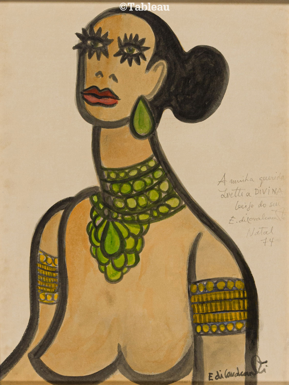 Emiliano di Cavalcanti - Mulata
