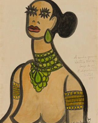 Emiliano di Cavalcanti - Mulata