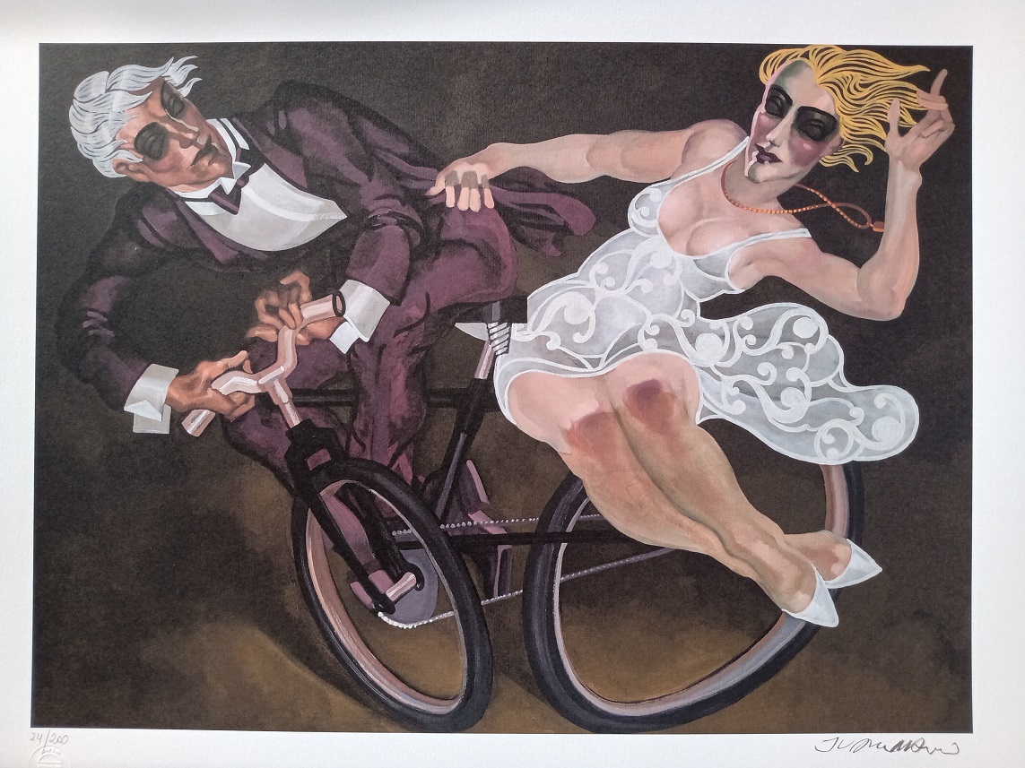 Juarez Machado - Série Casal na bicicleta