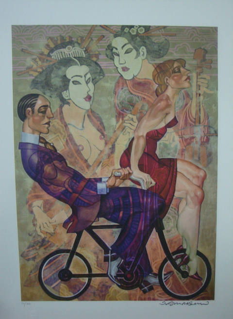 Passeio de bicicleta