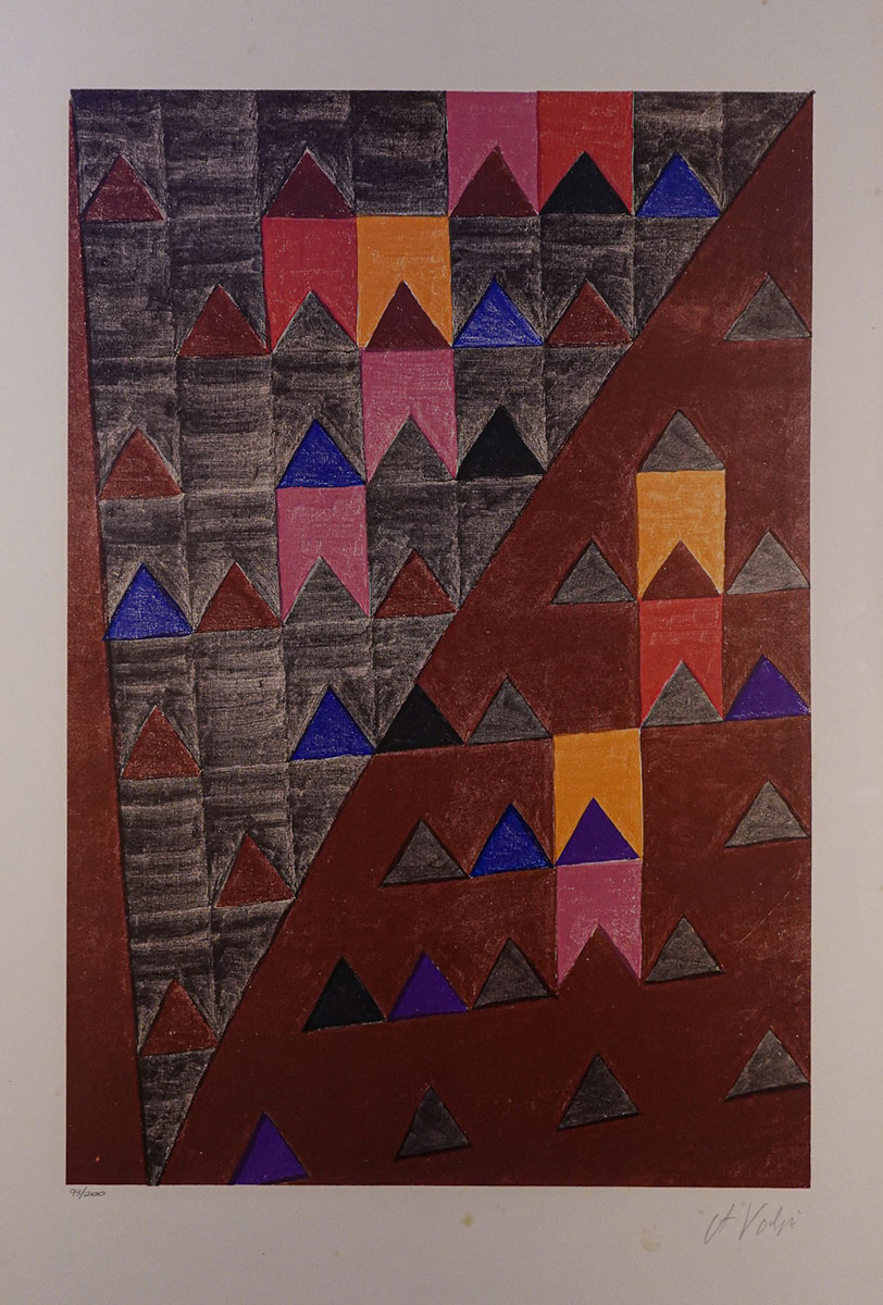 Alfredo Volpi - Bandeirinhas