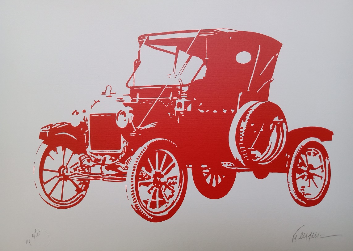 Kleber Ventura - Carro Antigo Vermelho