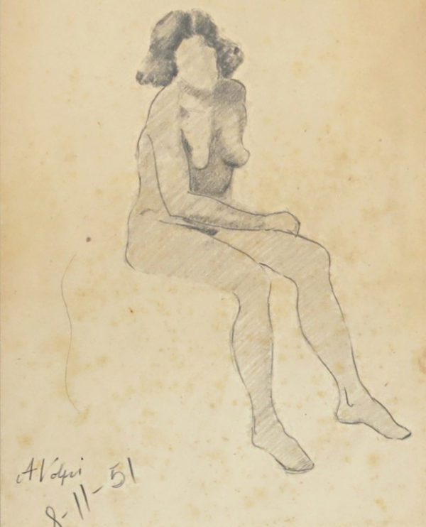 Alfredo Volpi - Nú feminino