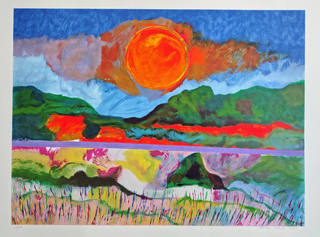 Aldemir Martins - Paisagem