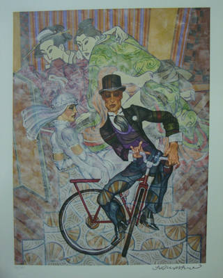 Juarez Machado - Casal na bicicleta