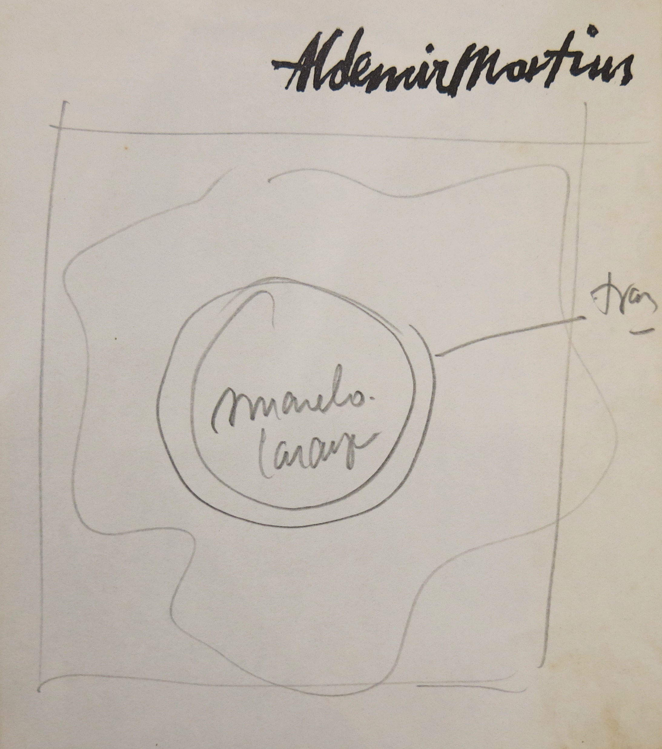 Aldemir Martins - Estudos
