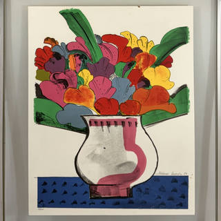 Aldemir Martins - Vaso de flores