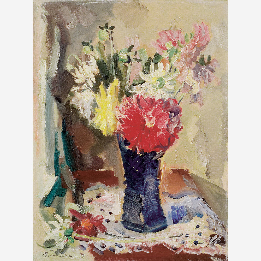 Manabu Mabe - Jarro com Flores
