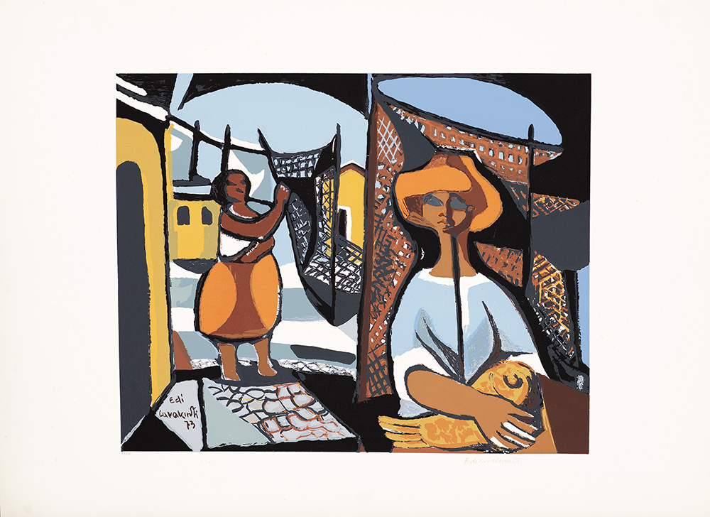 Emiliano di Cavalcanti - Pescador