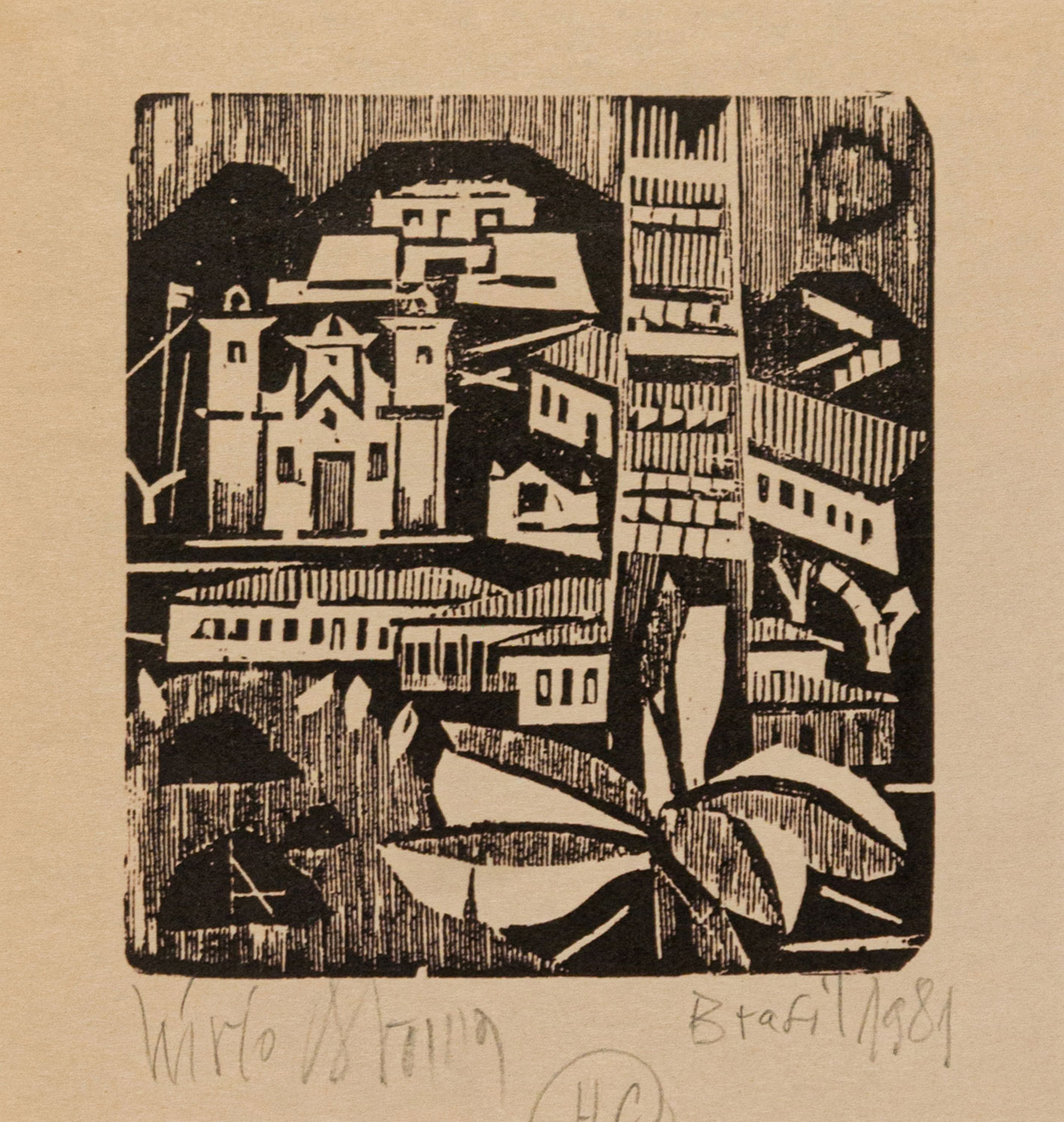 Lívio Abramo - Paisagem