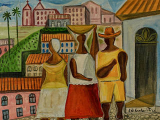 Emiliano di Cavalcanti - Baianos e casarios