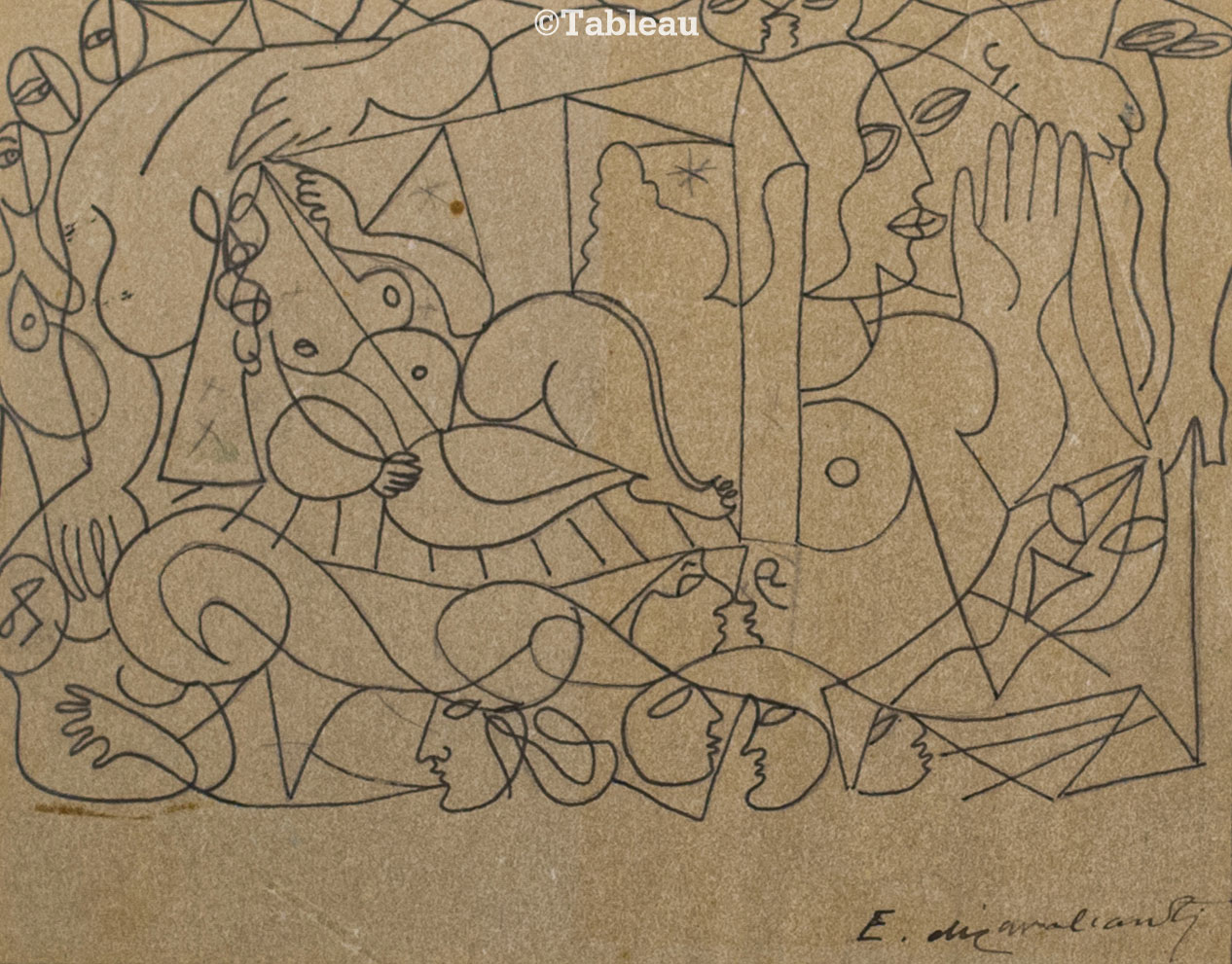 Emiliano di Cavalcanti - Figuras