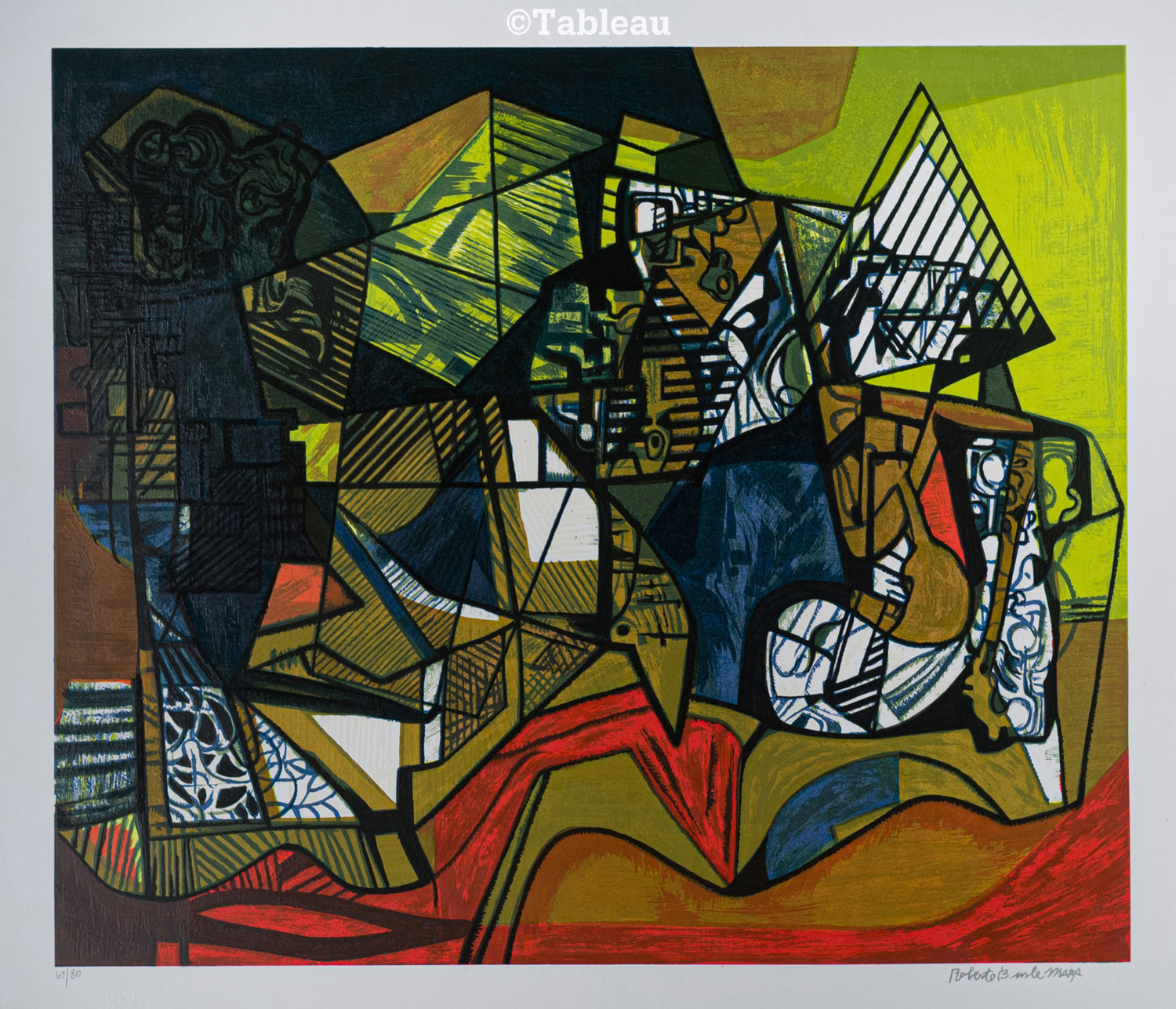 Roberto Burle Marx - Composição
