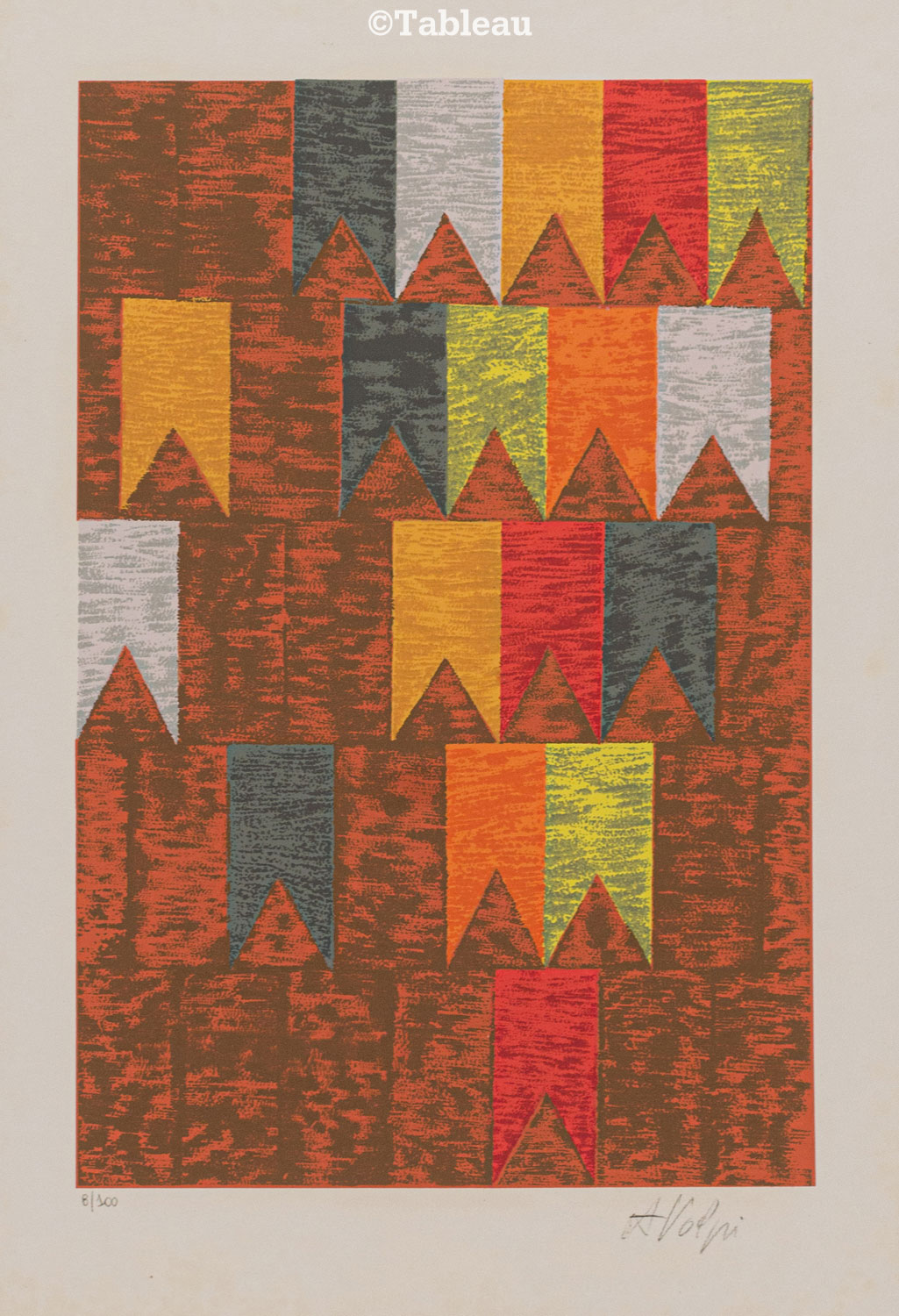 Alfredo Volpi - Bandeirinhas