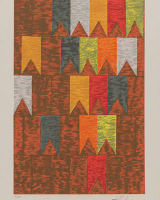 Alfredo Volpi - Bandeirinhas