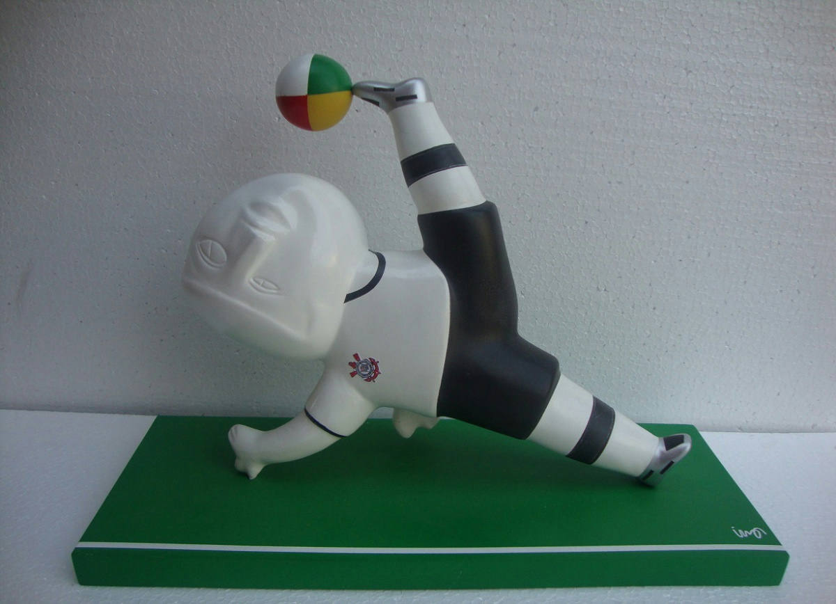 Jogador do Corinthians Bicicleta