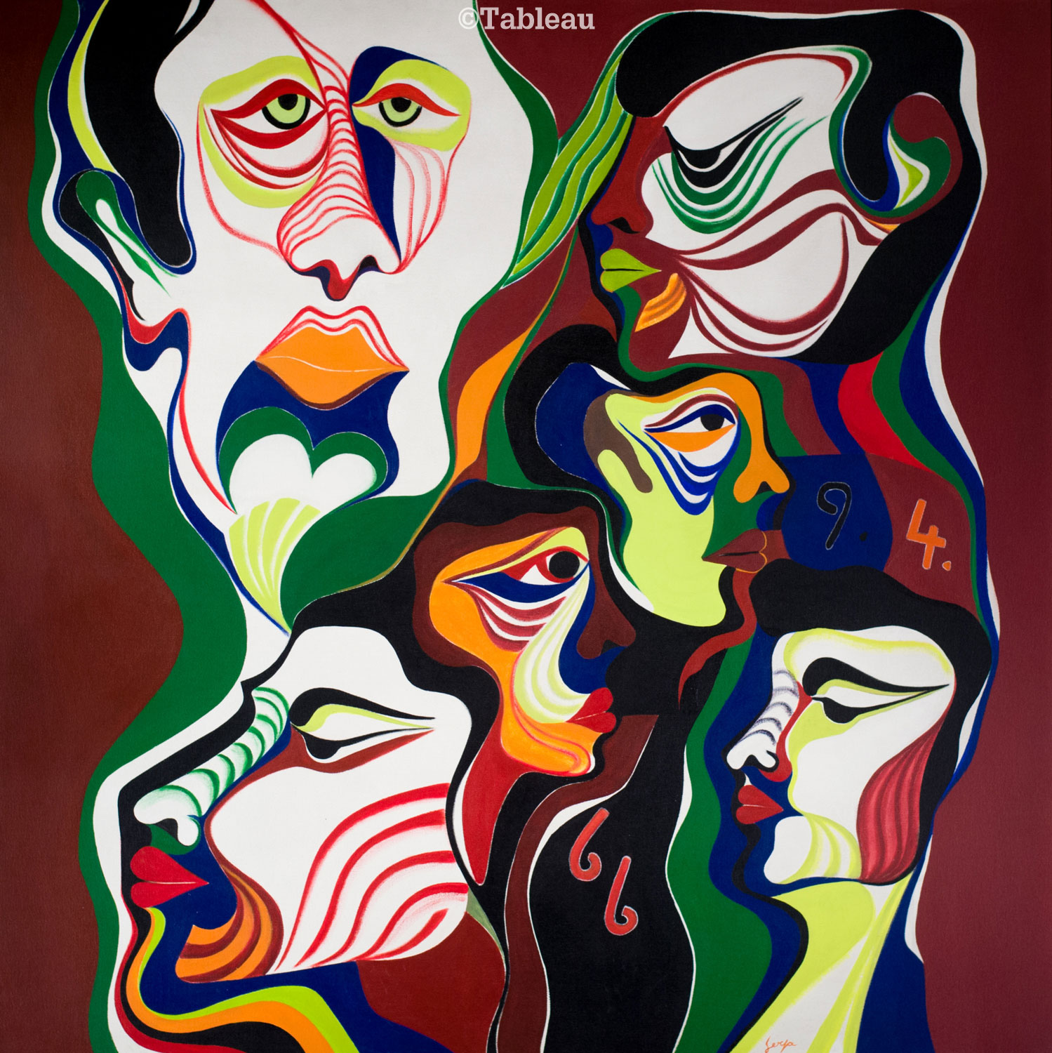 Ivan Serpa - Seis figuras