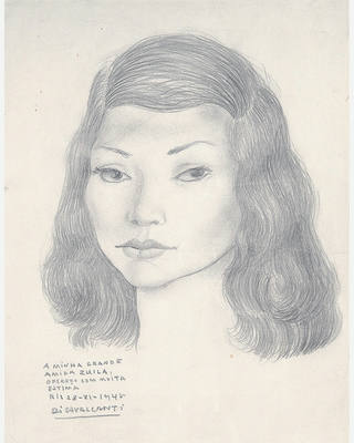 Emiliano di Cavalcanti - Retrato de Zuila