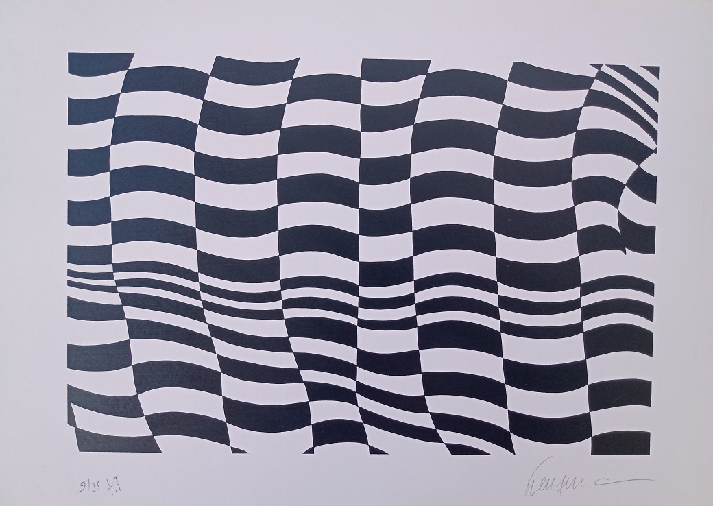 Composição em preto e branco