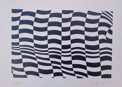 Composição em preto e branco