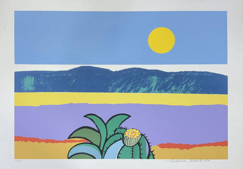 Paisagem com cactus