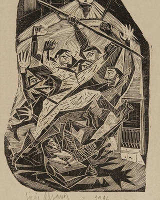 Lívio Abramo - Batalha