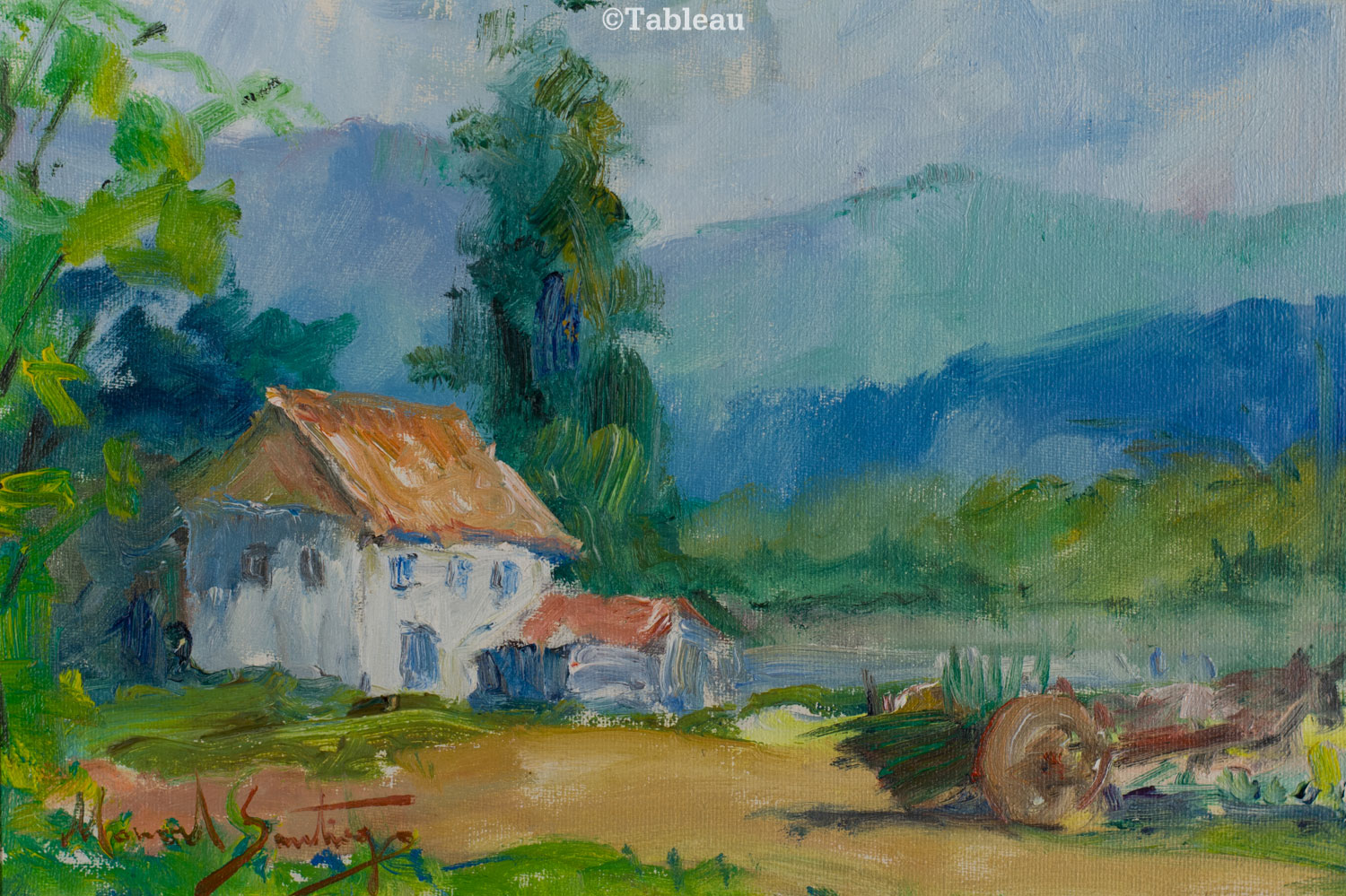 Manoel Santiago - Paisagem
