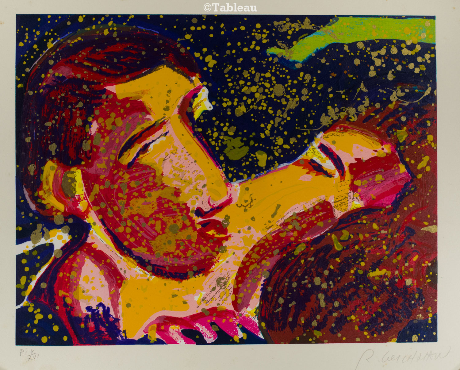 Rubens Gerchman - O beijo