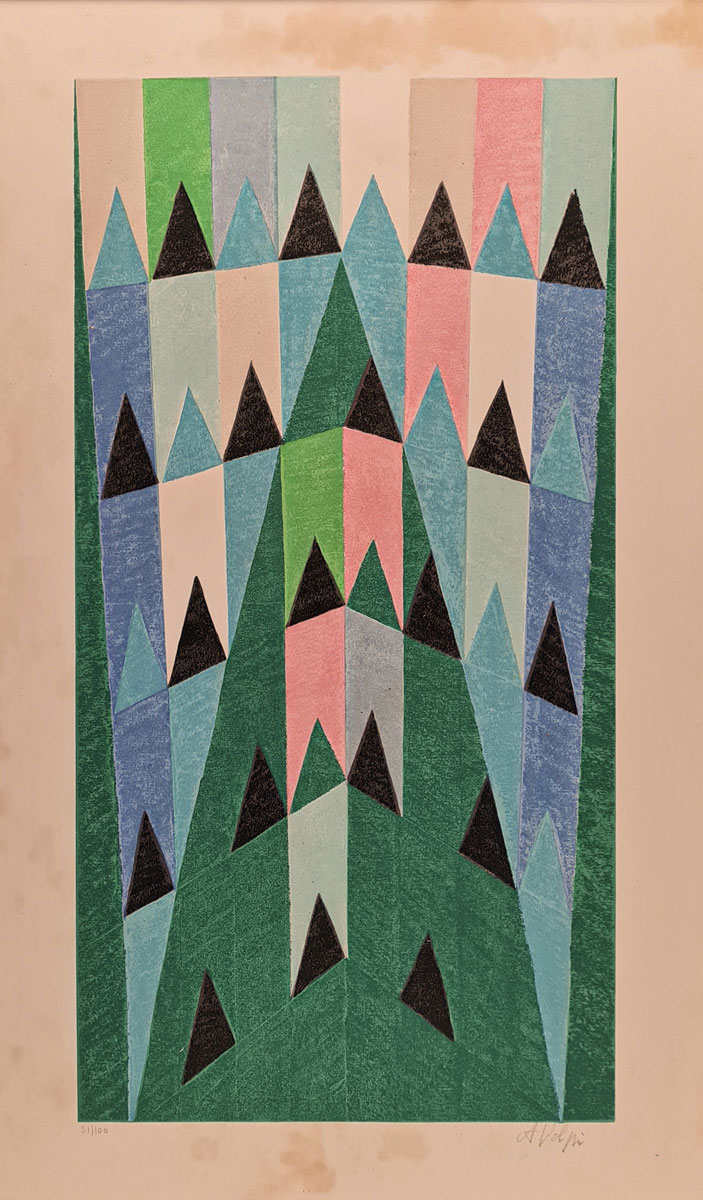 Alfredo Volpi - Ogiva
