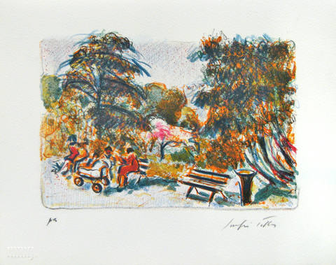 No Parque Monceau - P.a
