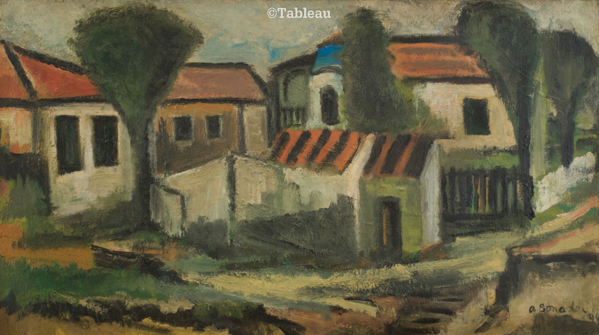 Aldo Bonadei - Paisagem