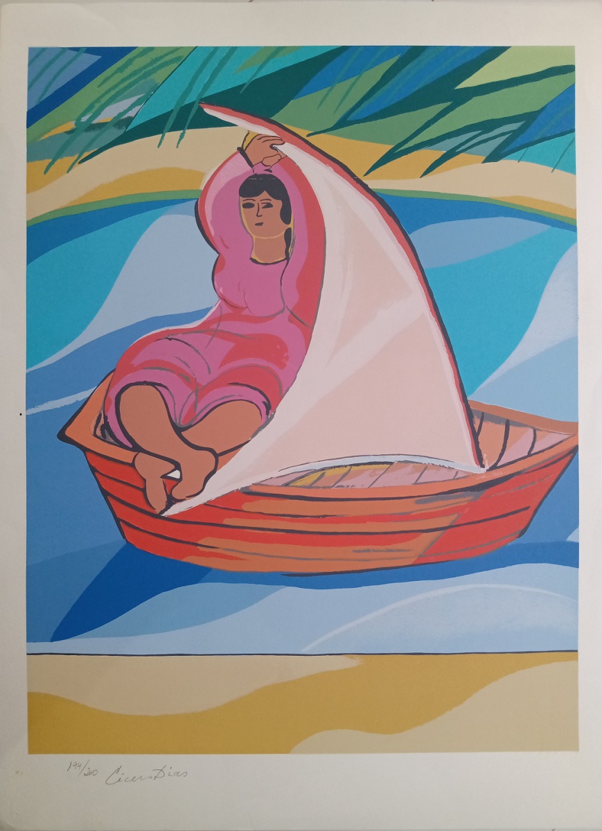 Cícero Dias - Mulher no barco