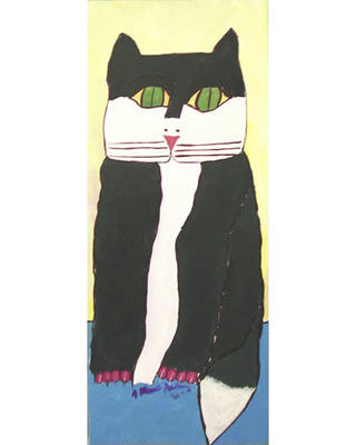 Aldemir Martins - Gato escuro