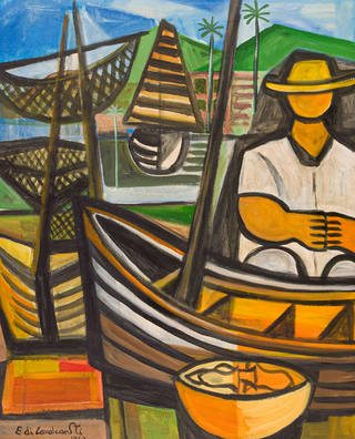 Emiliano di Cavalcanti - Pescador