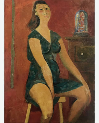 Carybé - Mulher no Quarto